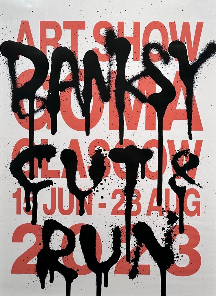 Banksy, Cut & Run, 2023