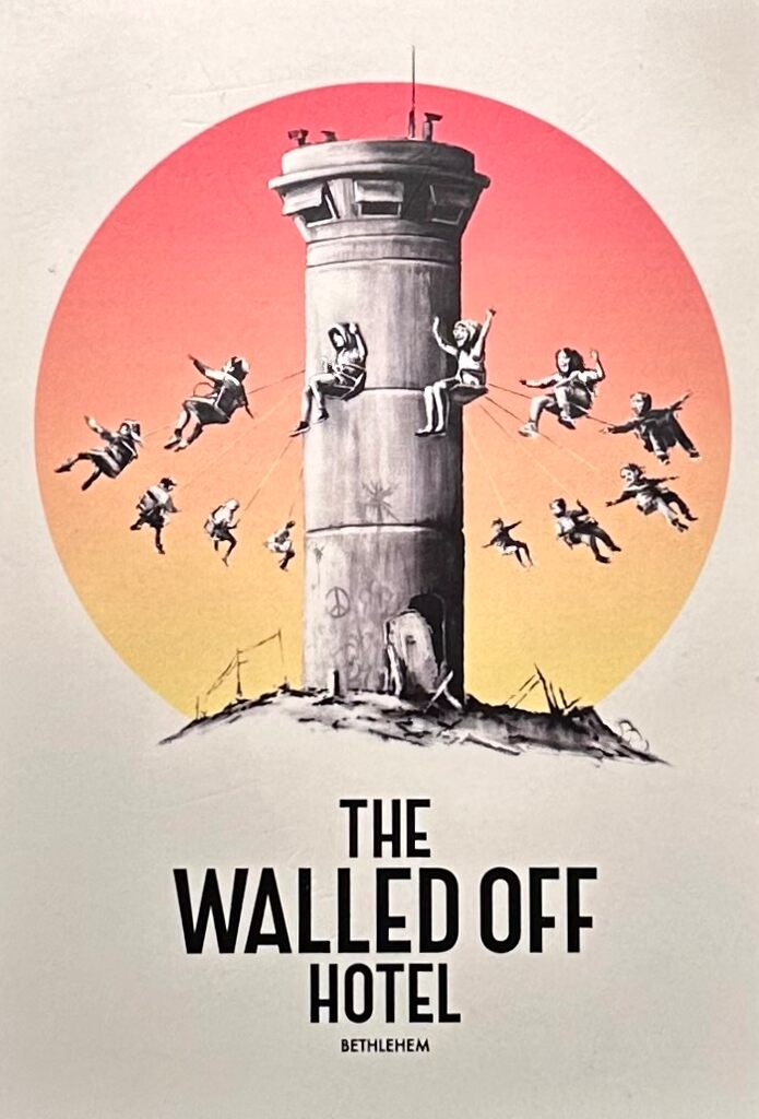Banksy, Walled Off Hotel, 2017