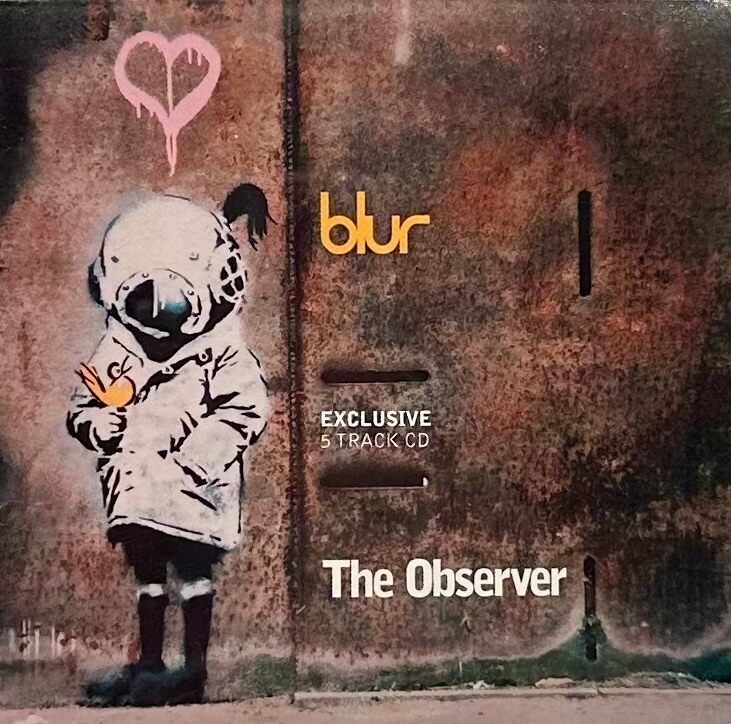 Banksy, Blur Observer Magazine "Think Tank" CD Compilation, 2003