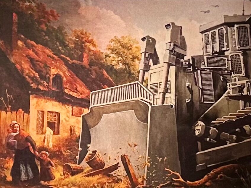 Banksy, Making Way, 2017