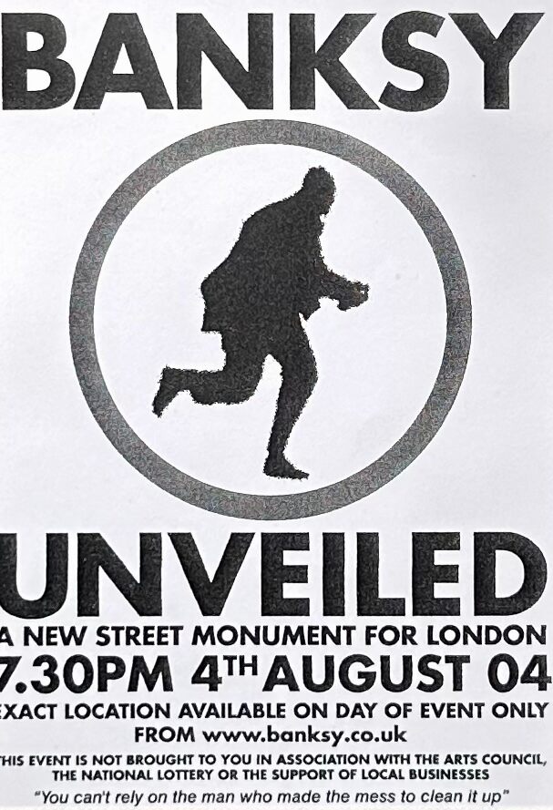Banksy, Banksy Unveiled, 2004