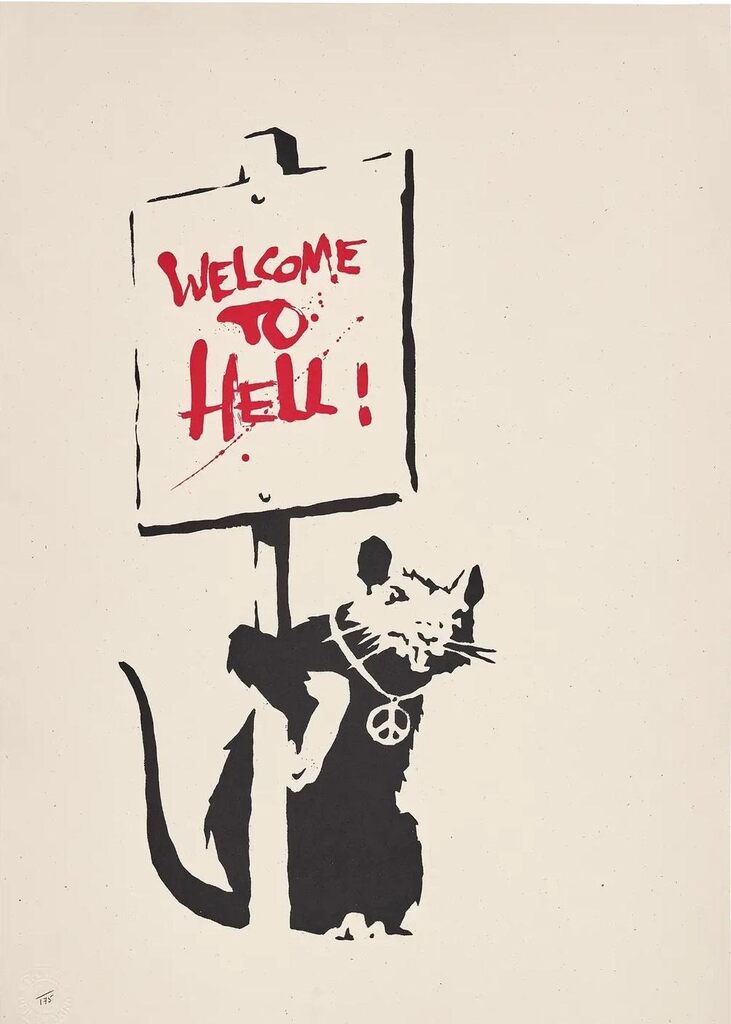 Welcome To Hell (red) (서명 없음)