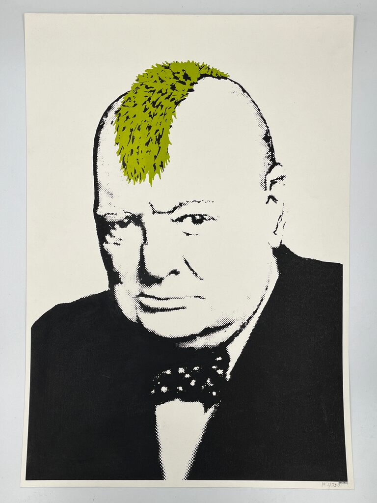 Banksy, Turf War (Unsigned), 2003