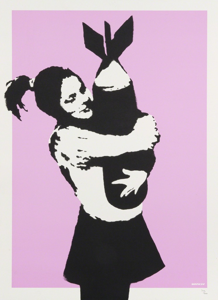 Banksy, Bomb Love, 2004