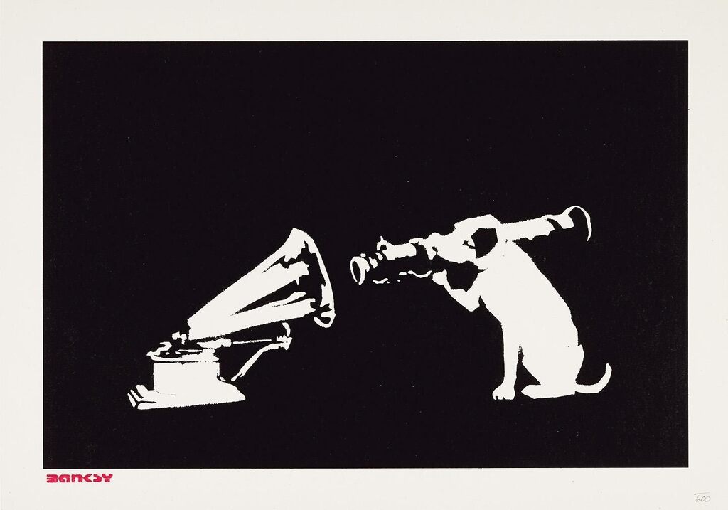 Banksy, HMV, 2003