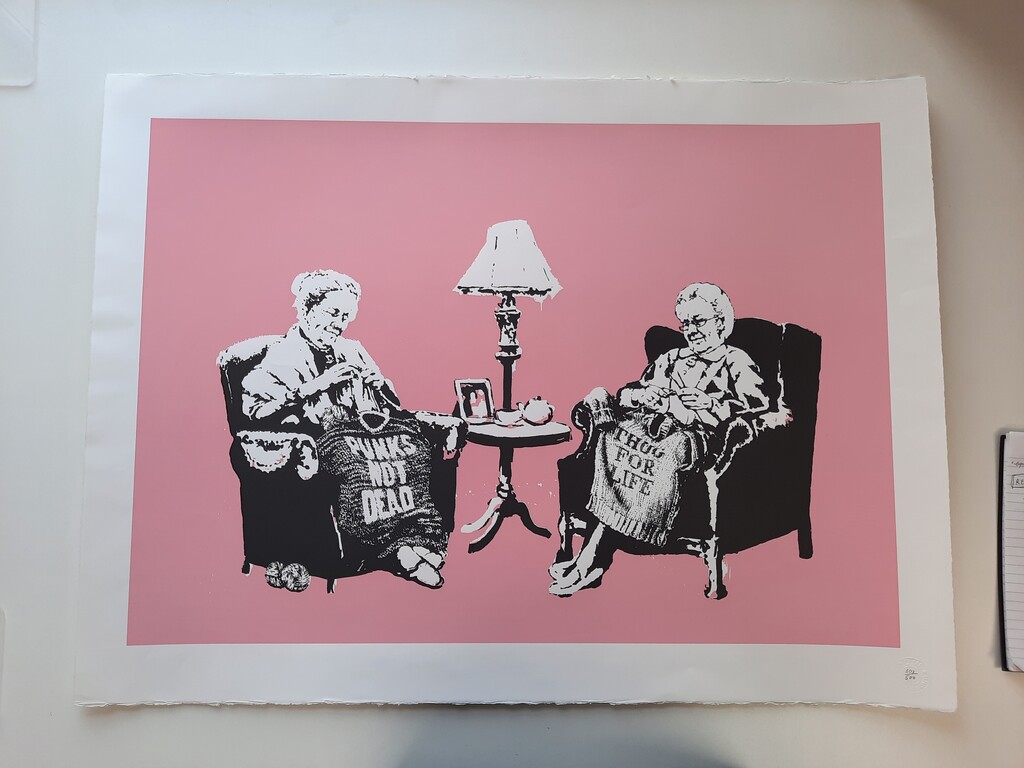 Banksy Grannies LA EDITION