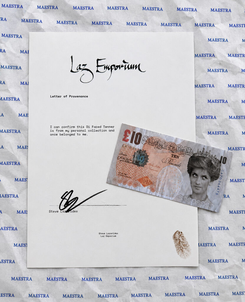 Banksy, Di-Faced Tenner, c.2004