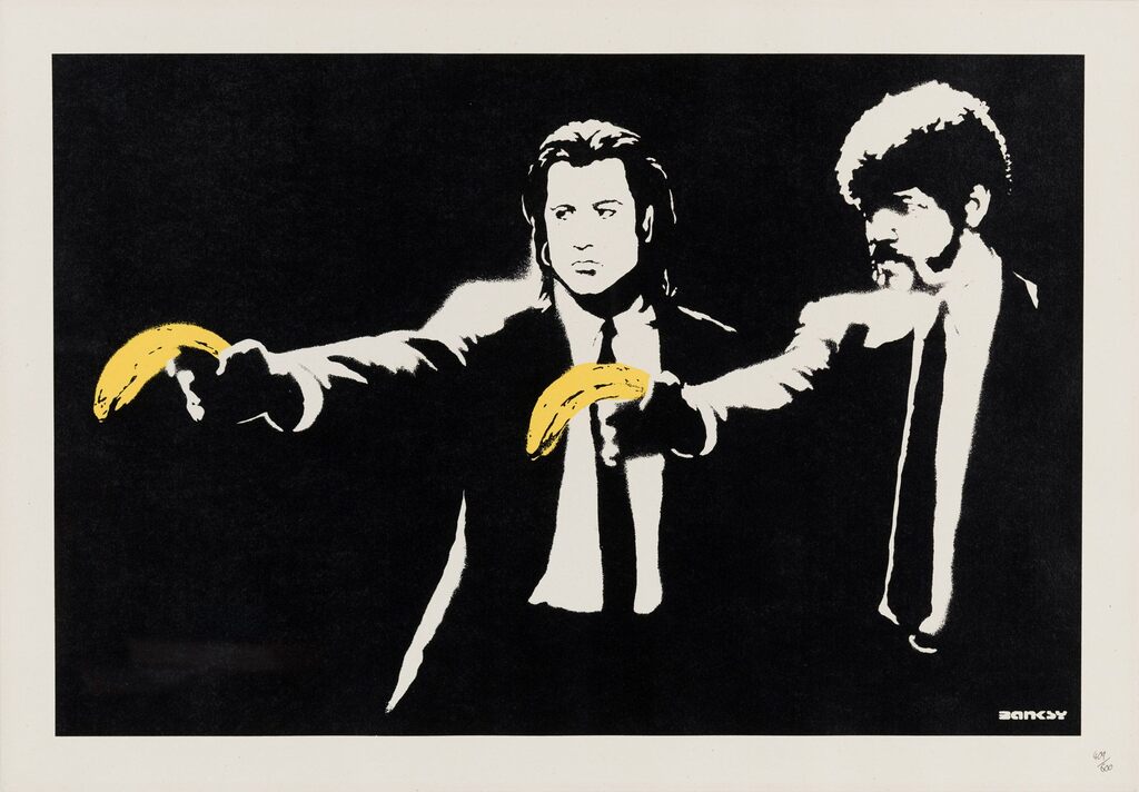 Banksy, Pulp Fiction, 2004