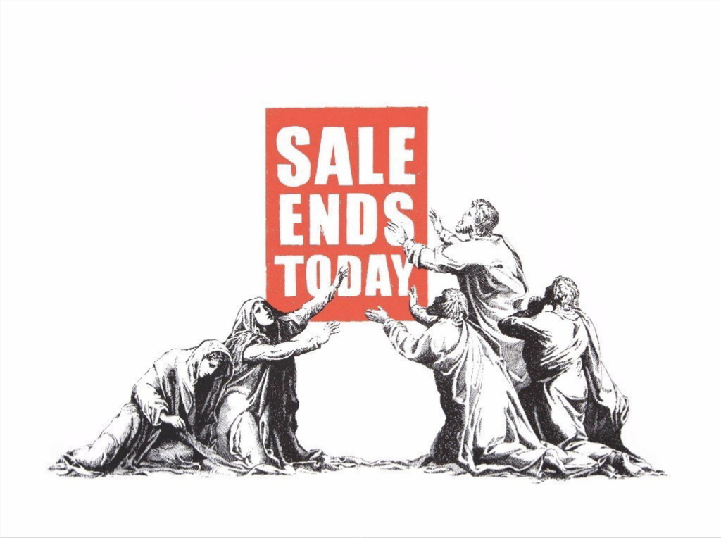 Banksy, Sale Ends (v2), 2017