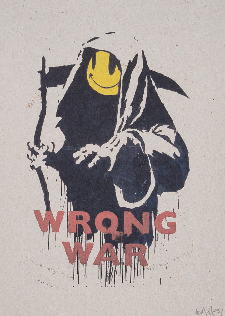 Banksy, Pax Brittanica: A Hellish Peace, 2010