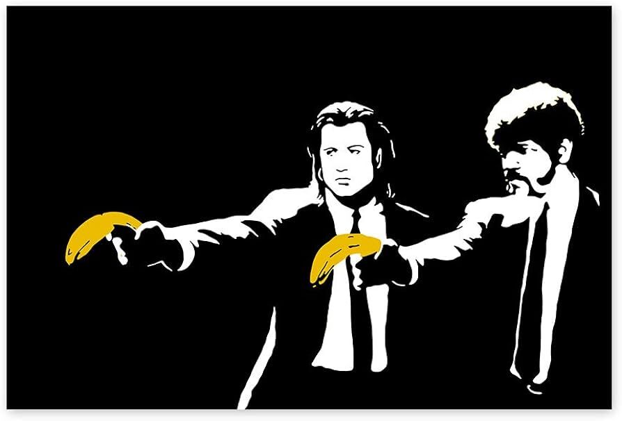 Banksy, Pulp Fiction, 2005