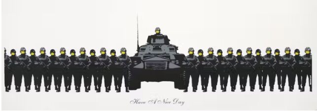 Banksy, Have a Nice Day, 2003