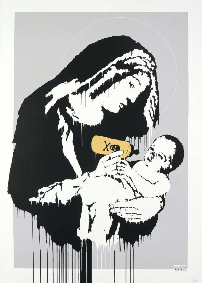 Banksy, Toxic Mary, 2003