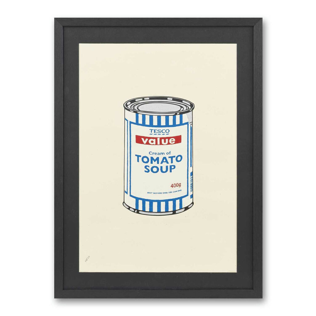 Banksy, Soup Can, 2005