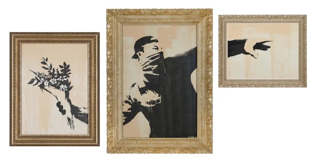 Banksy, Thrower, 2019