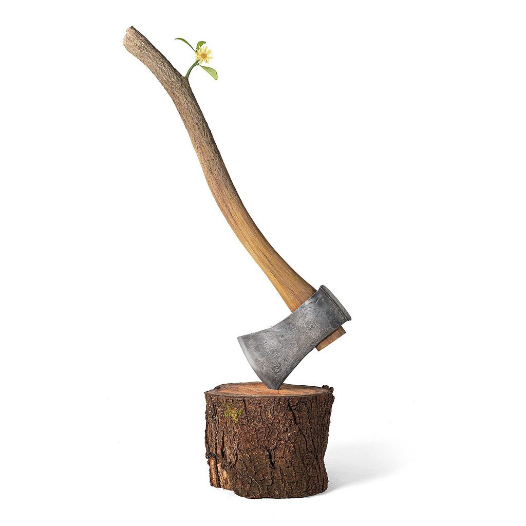 Banksy, Axe, 2019
