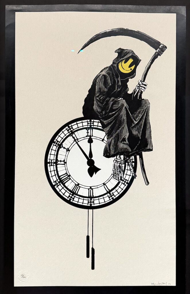 Banksy, Grin Reaper, 2005