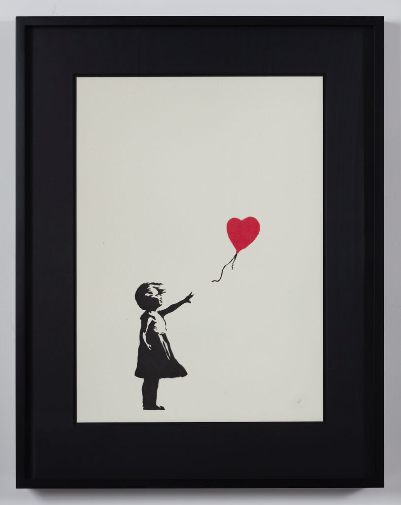 'GIRL WITH BALLOON (Heart ♡)'