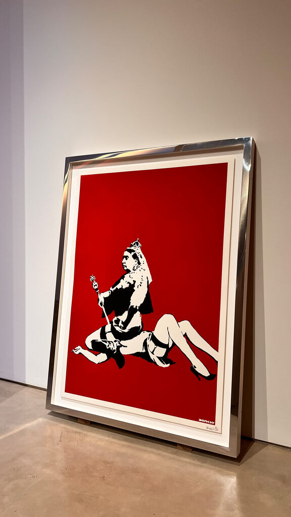 Banksy, 'QUEEN VIC' (SIGNED), 2003