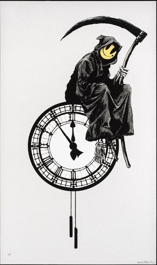 Banksy, Grin Reaper, 2005