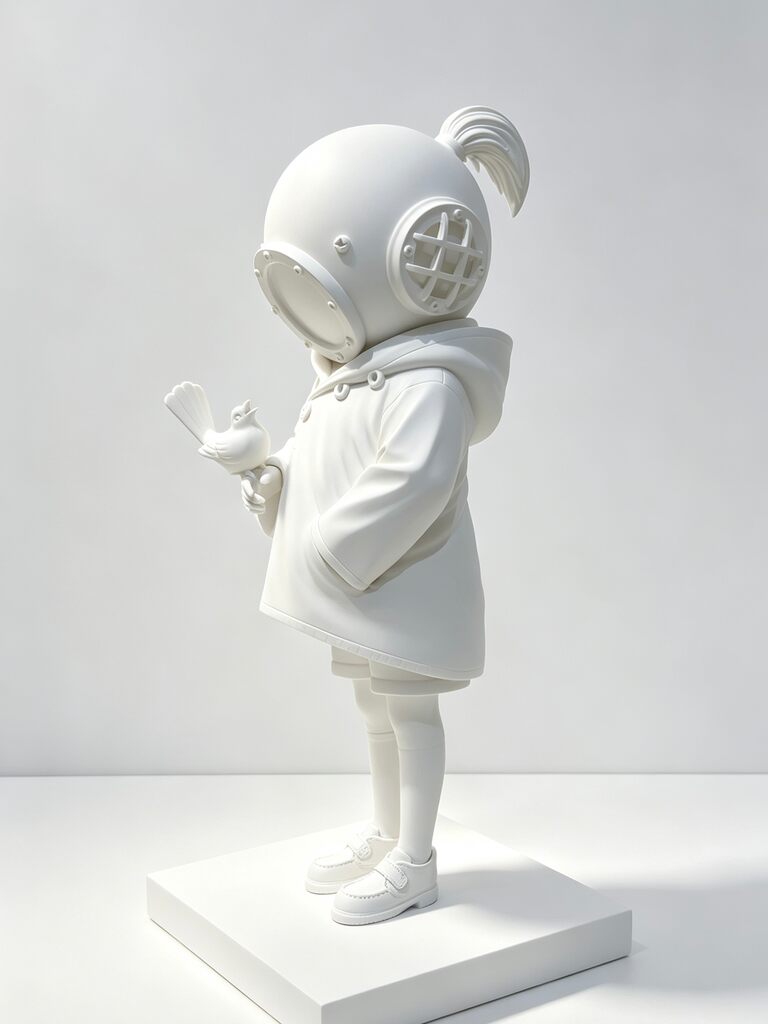 Banksy, Deep Sea Diver - White Ver., 2020