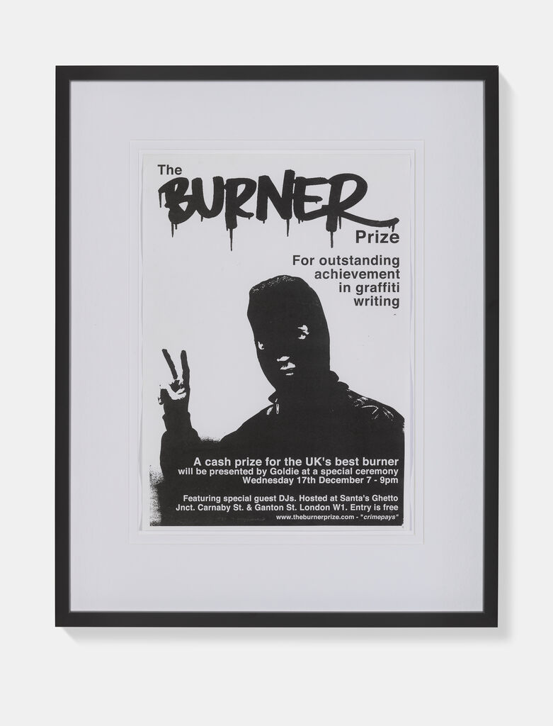 'THE BURNER PRIZE' (Promo Poster)