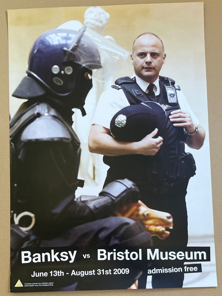 Banksy, Banksy – ‘Banksy vs Bristol Museum’ Riot Coppers (POW), 2009