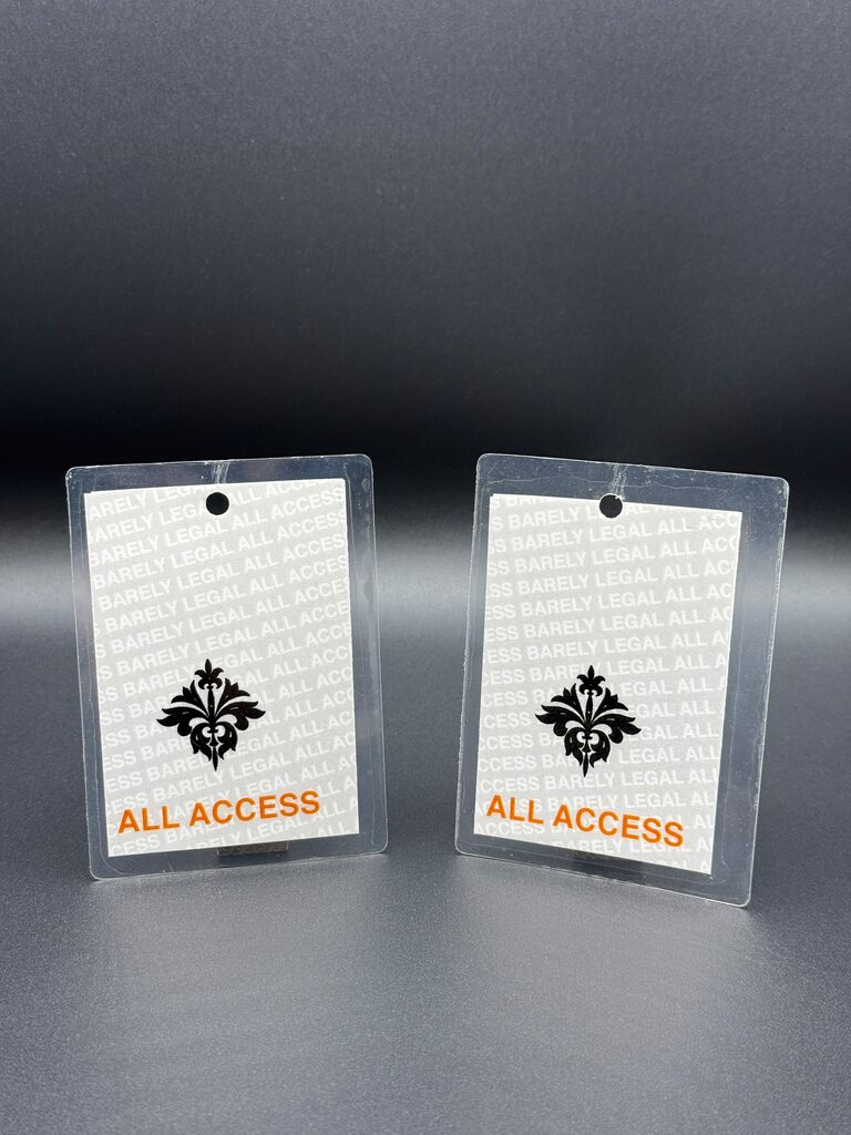 Banksy, Banksy | Barely Legal Exhibition All-Access Passes (x 2), 2006