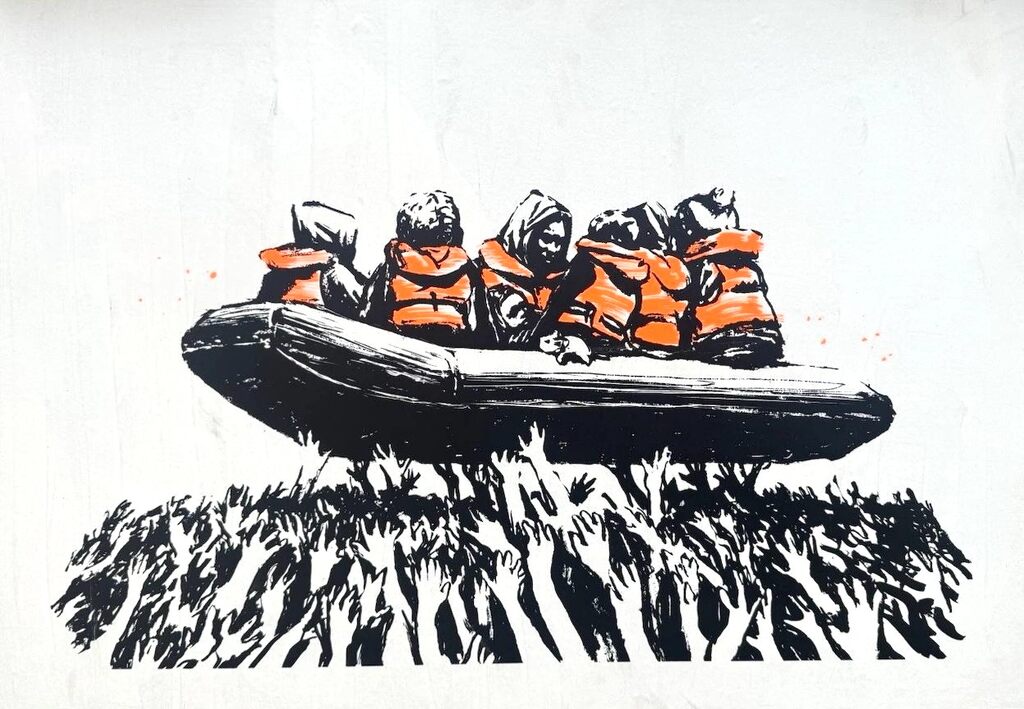 Migrant Boat, No Human is Illegal