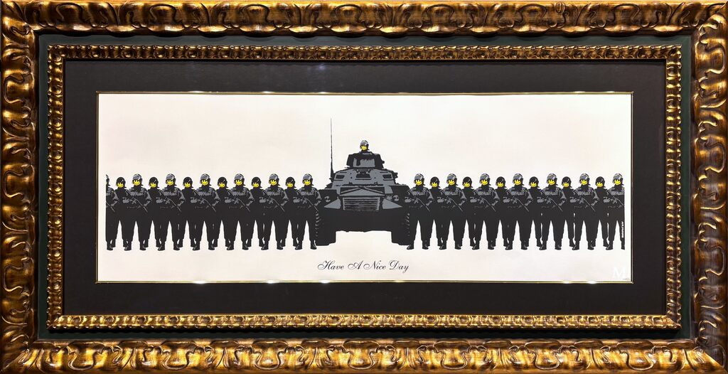 Banksy, Have A Nice Day, 2003