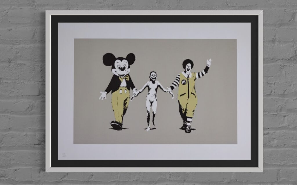 Banksy, Napalm, 2004