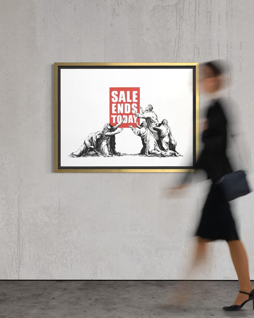 Banksy, Sale Ends V2, 2017