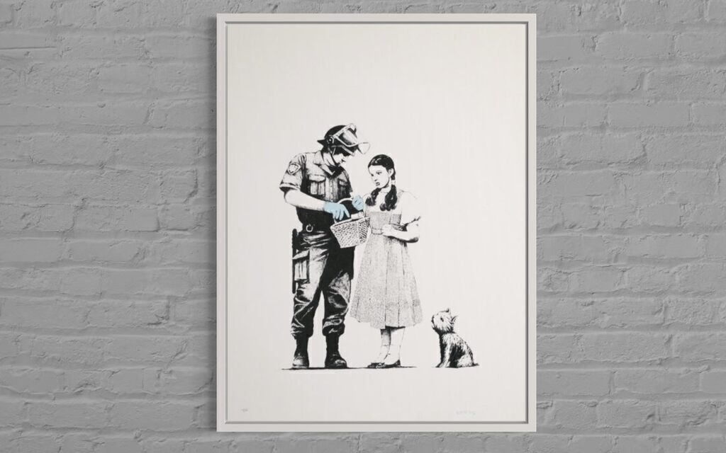 Banksy, Stop and Search, 2007