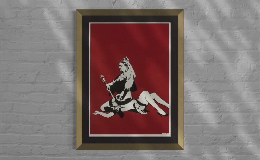 Banksy, Queen Vic, 2003