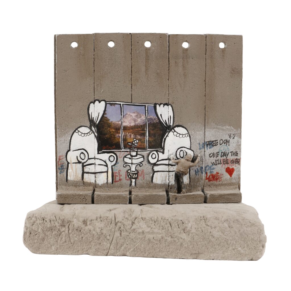 Banksy, Wall Souvenir (Alpine View), 2018