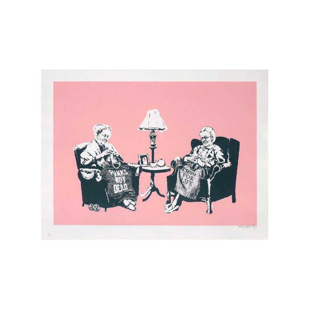 Banksy, Grannies, 2006