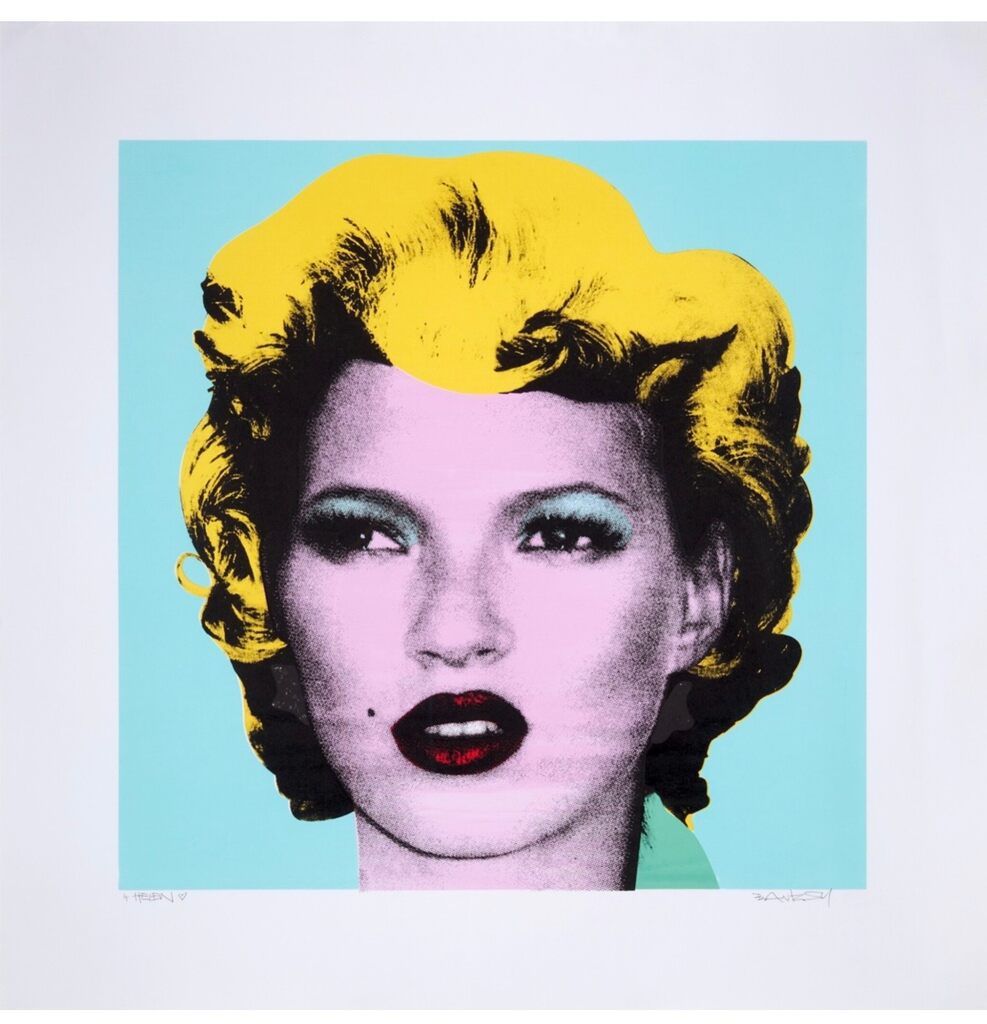 Banksy, Kate Moss: Original Colourway, 2005