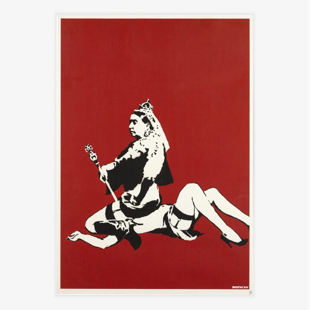 Banksy, Queen Vic, 2003
