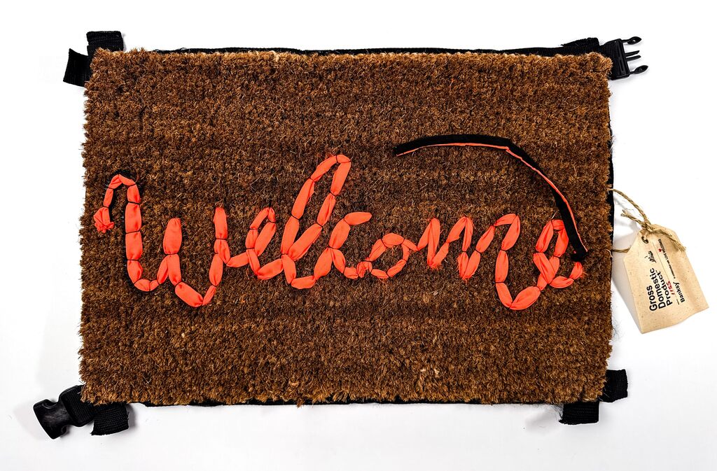 Banksy, Welcome Mat (#1155), 2019