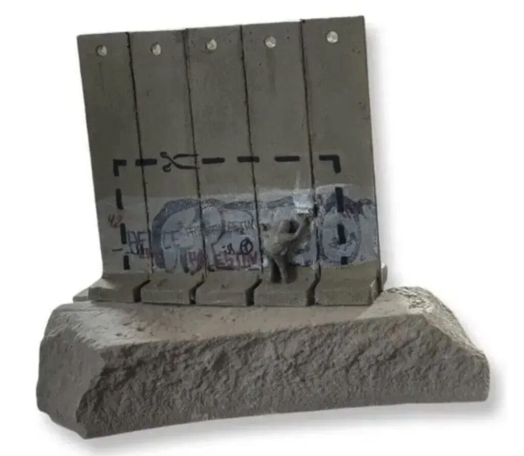 Banksy, Cut Here, 2018