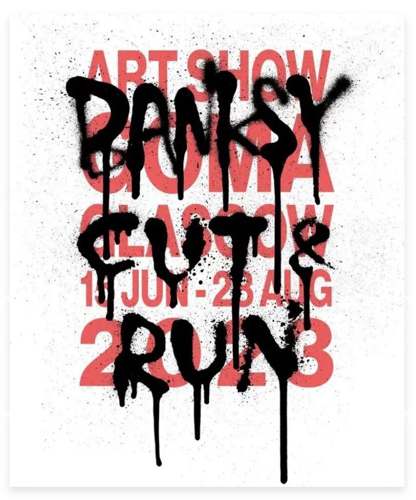 Banksy, Cut & Run Poster - 'Art Show', 2023