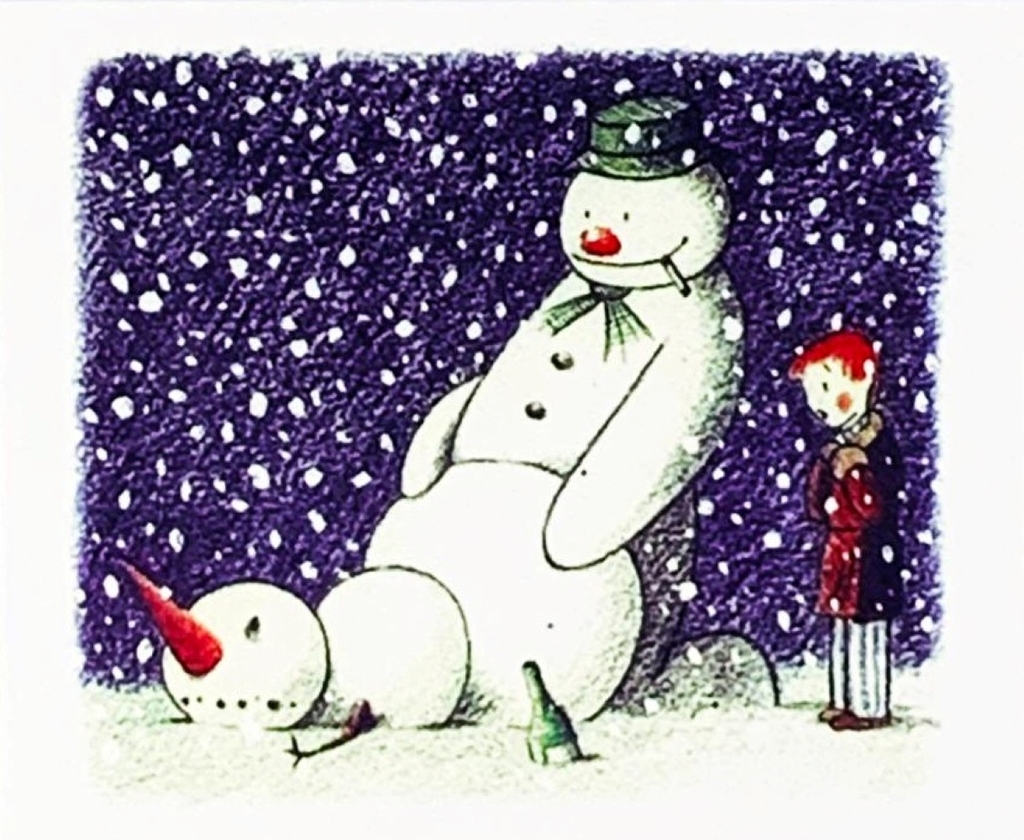 Banksy, Rude Snowman Christmas Card, 2006