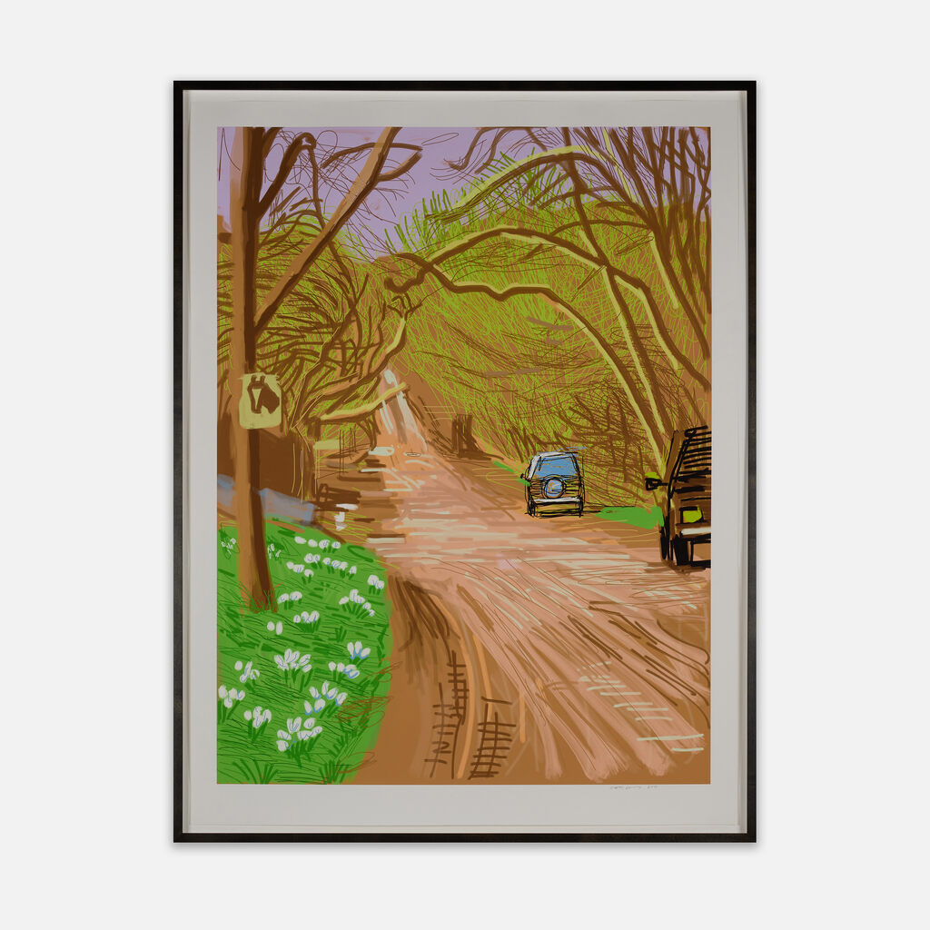 The Arrival of Spring in Woldgate, East Yorkshire in 2011, 5th March, image 1