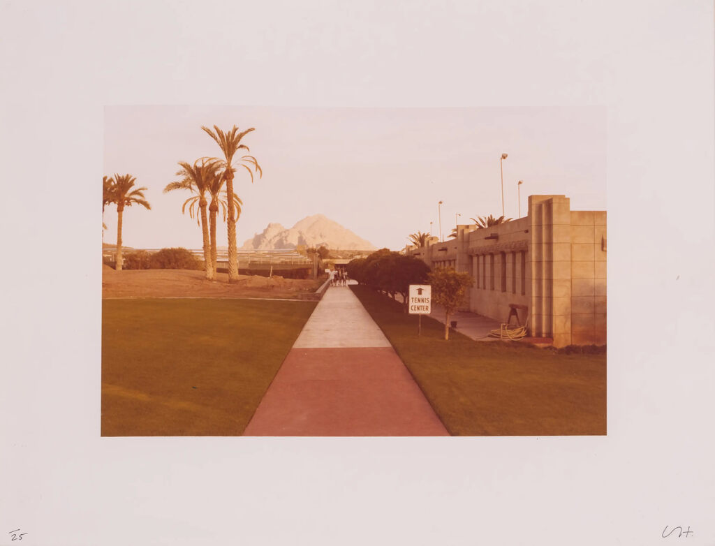 David Hockney, David Hockney Untitled (Tennis Centre), 1976