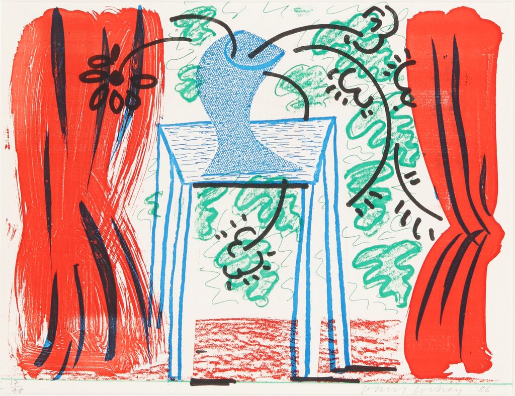Still Life with Curtains, image 1