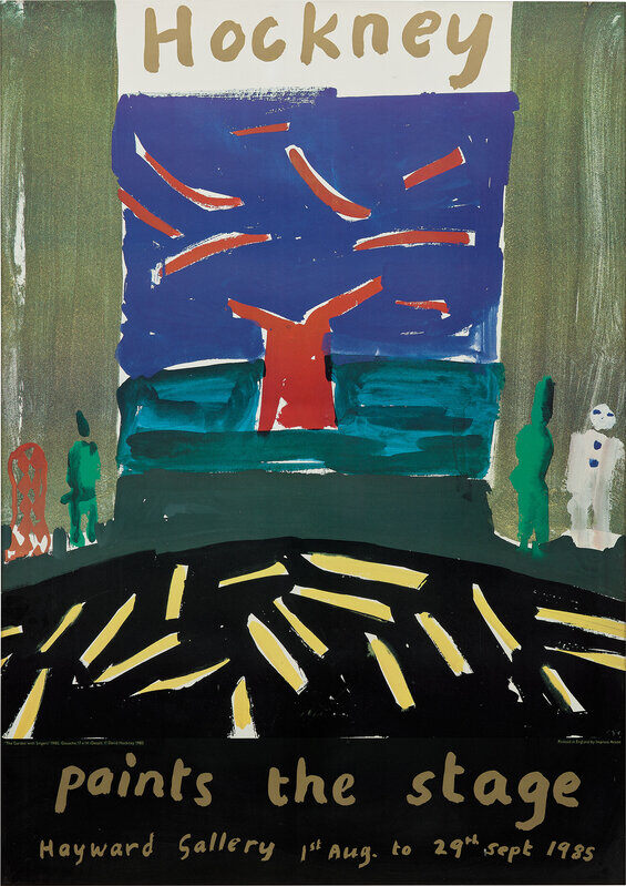 David Hockney, Hockney Paints the Stage, 1985