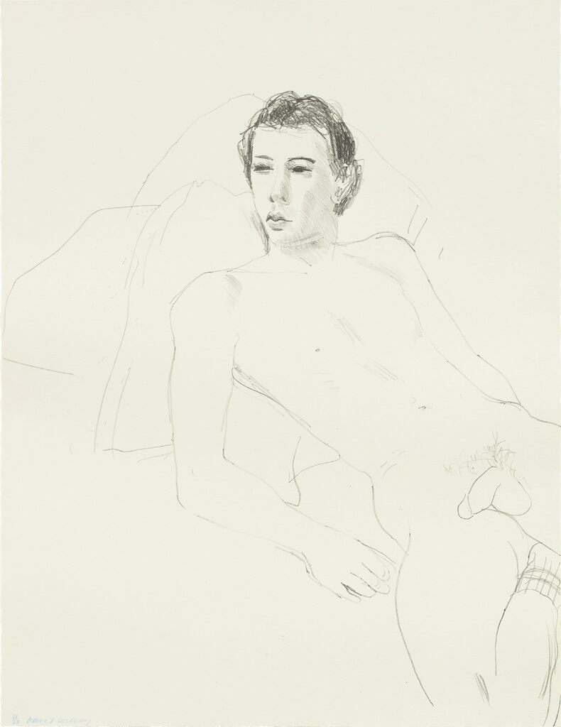 Gregory Reclining (1976)