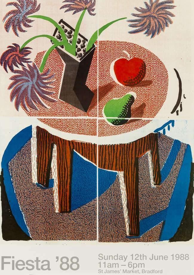David Hockney, Fiesta, 1988