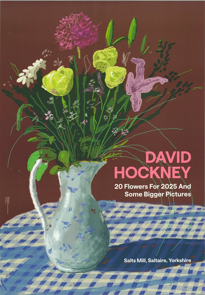 David Hockney, 20 Flowers for 2025 and Some Bigger Pictures, 2025