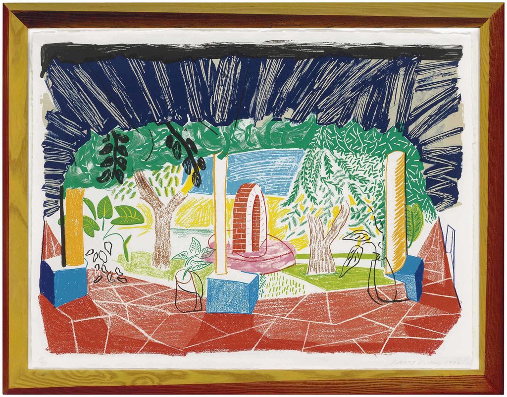 David Hockney, Views of Hotel Well I, from Moving Focus series, 1984-1985